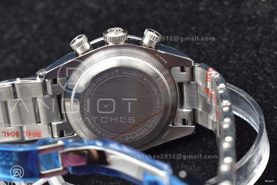 Dial Edition Black Chrono Bracelet White SS Best on SS 1:1 Bay TWS A7750 1104